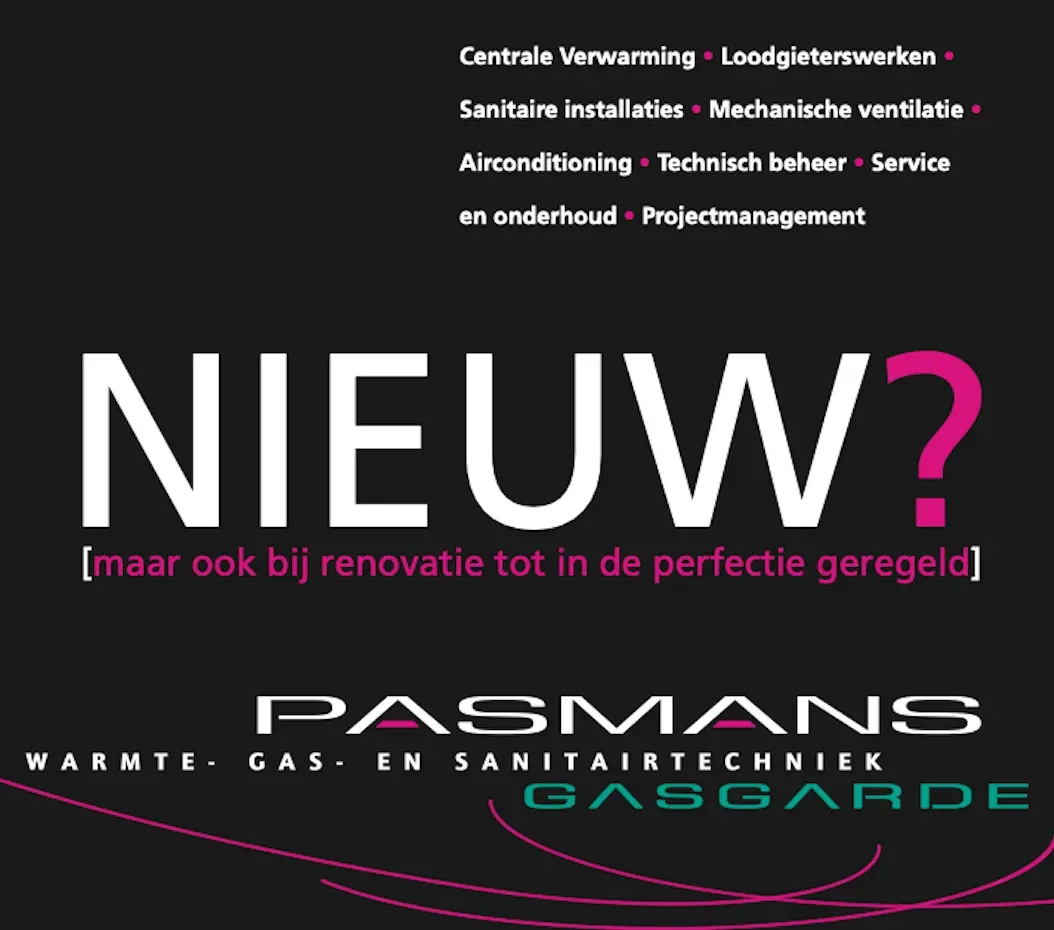 Pasmans/Gasgarde zoekt Technisch Medewerker