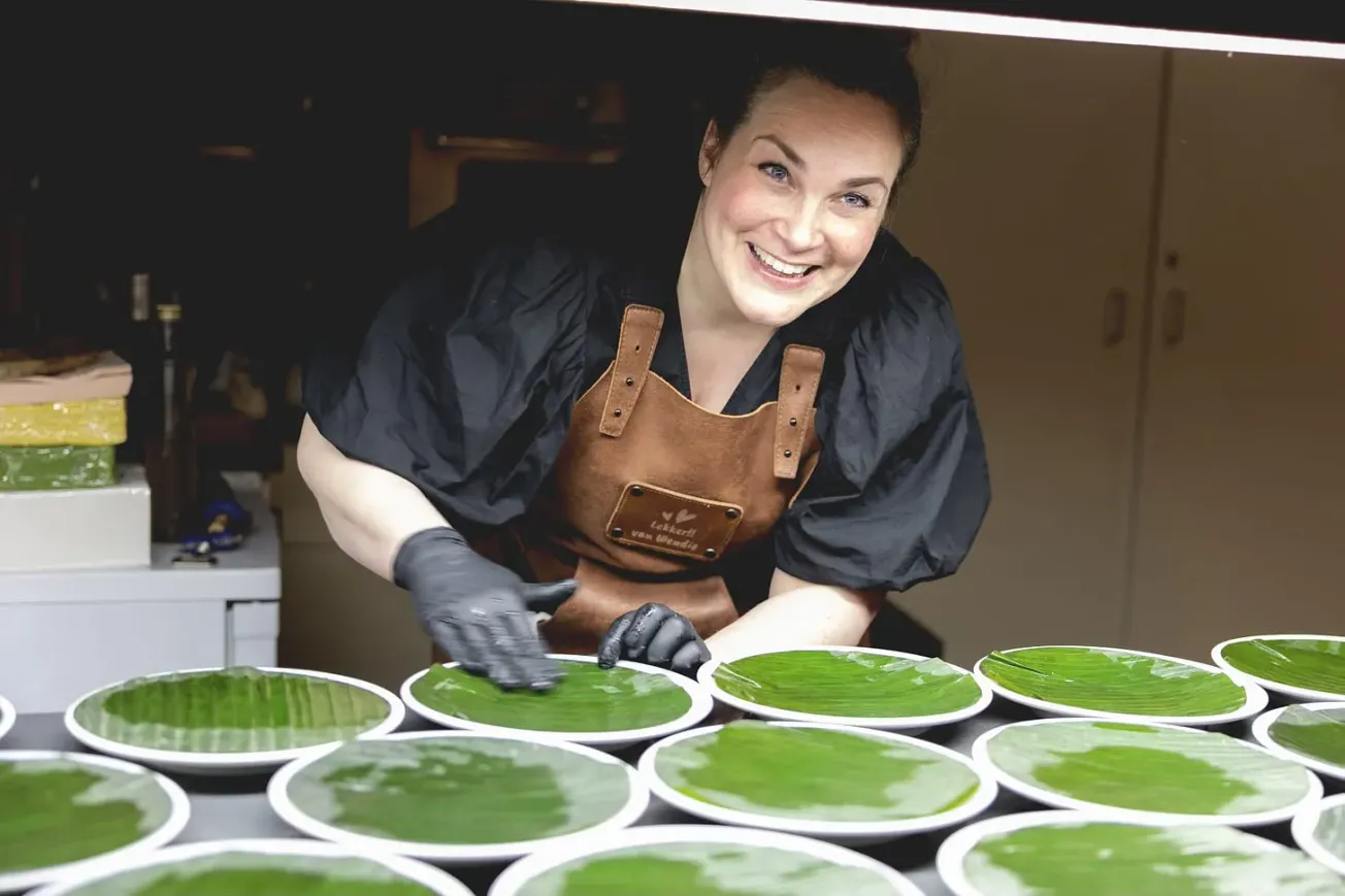 Wendie ruilde het klaslokaal in voor de keuken