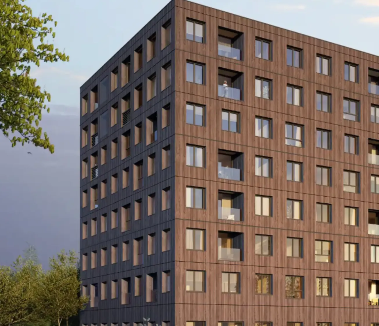 Failliete bouwer houten huizen laat schuld van vele miljoenen achter