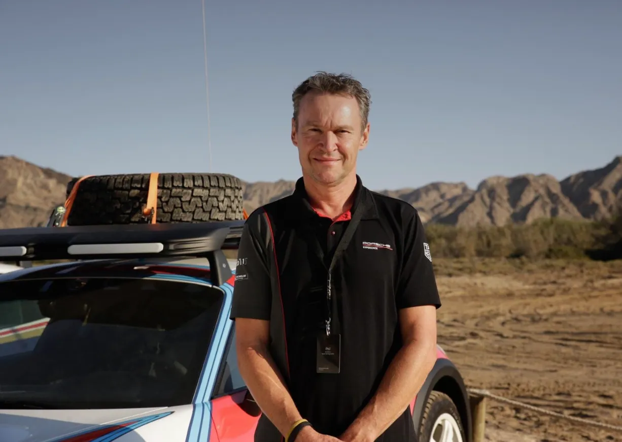 Autocoureur neemt afslag naar Zuid-Afrika