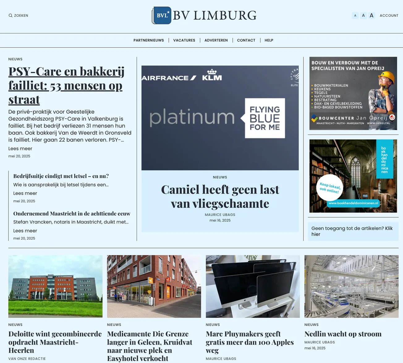 Nieuwe look voor BVLimburg