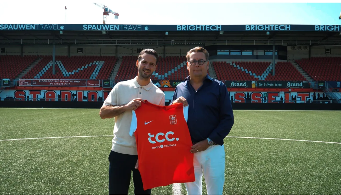 TCC nieuwe hoofdsponsor MVV