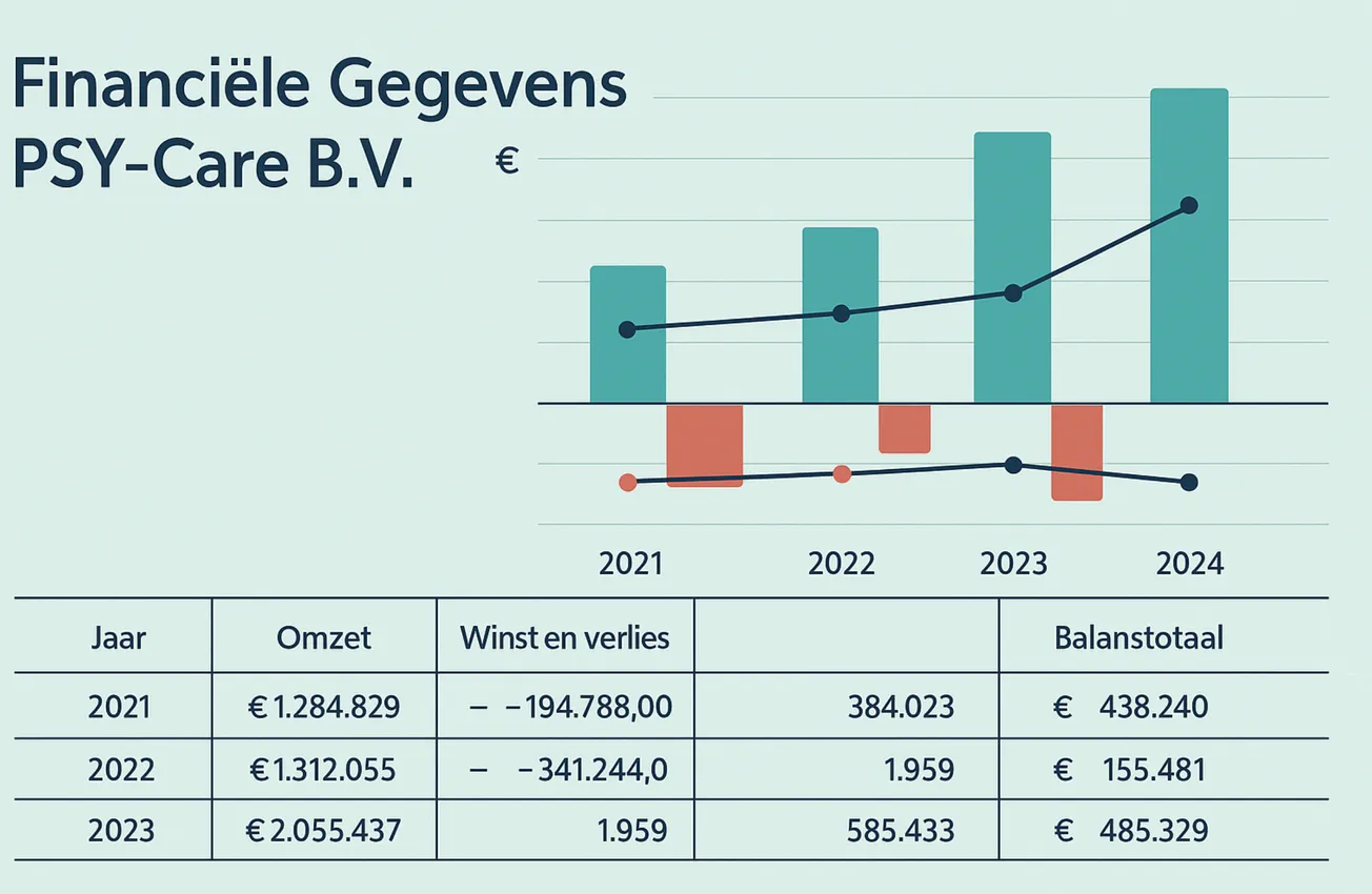 Snelle groei, diepe val Psy-Care
