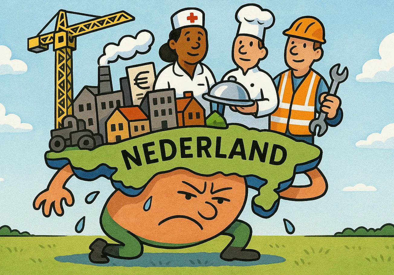 Ons land is te klein voor onze economie