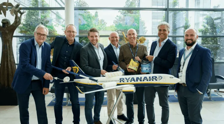Ryanair laat 500 toestellen in Beek van verflaag voorzien